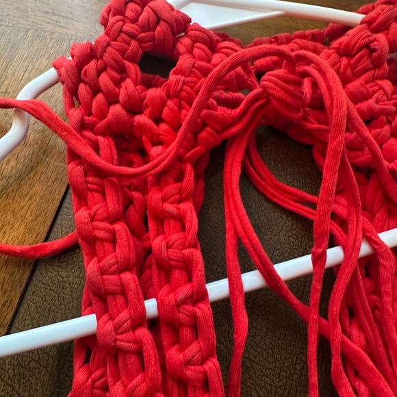 Handmade Macramé Dress Corset - Picture 10 of 17